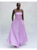 Bow Hem Swing Maxi Dress